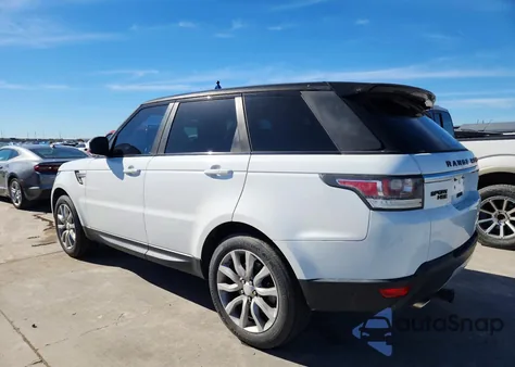 2015 Land Rover Range Rover Sport Hse from USA, damaged, VIN SALWR2VF9FA627137